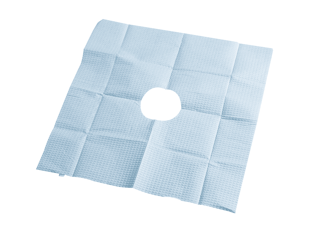 Square Stripe Paper Medical Drape 